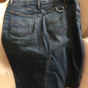 Sanctuary mini skirt with middle slit